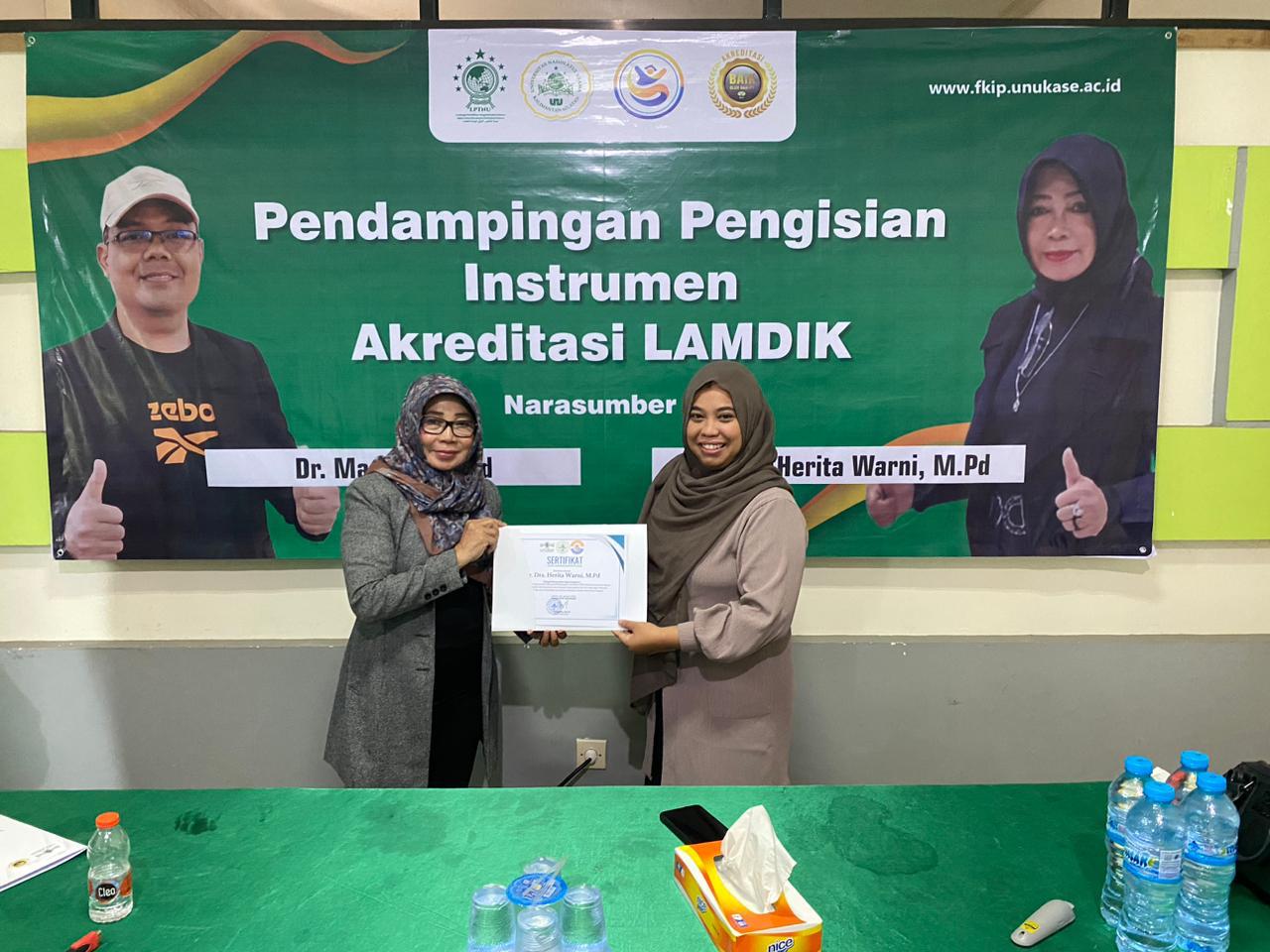 Prodi Pendidikan Bahasa Inggris UNUKASE Gelar Pendampingan Instrumen LAMDIK